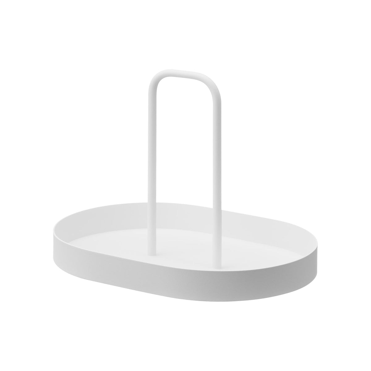 Vanity Tray with Handle - Steel