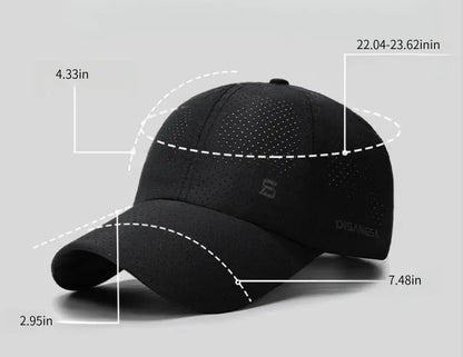 🎉LAST DAY - BUY 3 GET 2 FREE🌞Quick-Dry UV Protection Baseball Cap – Breathable Adjustable Unisex Hat