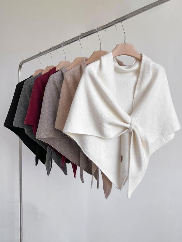 Last Day 50% OFF💖Women's Solid-Color Cashmere Scarf, Your Everyday Touch of Elegance!🍂