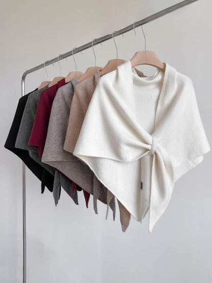 Last Day 50% OFF💖Women's Solid-Color Cashmere Scarf, Your Everyday Touch of Elegance!🍂