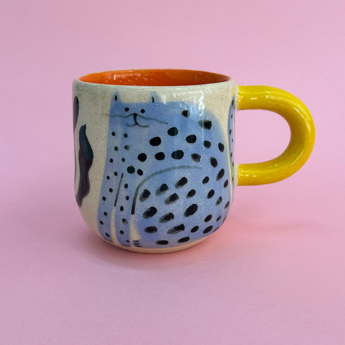 Taza gatos celestes