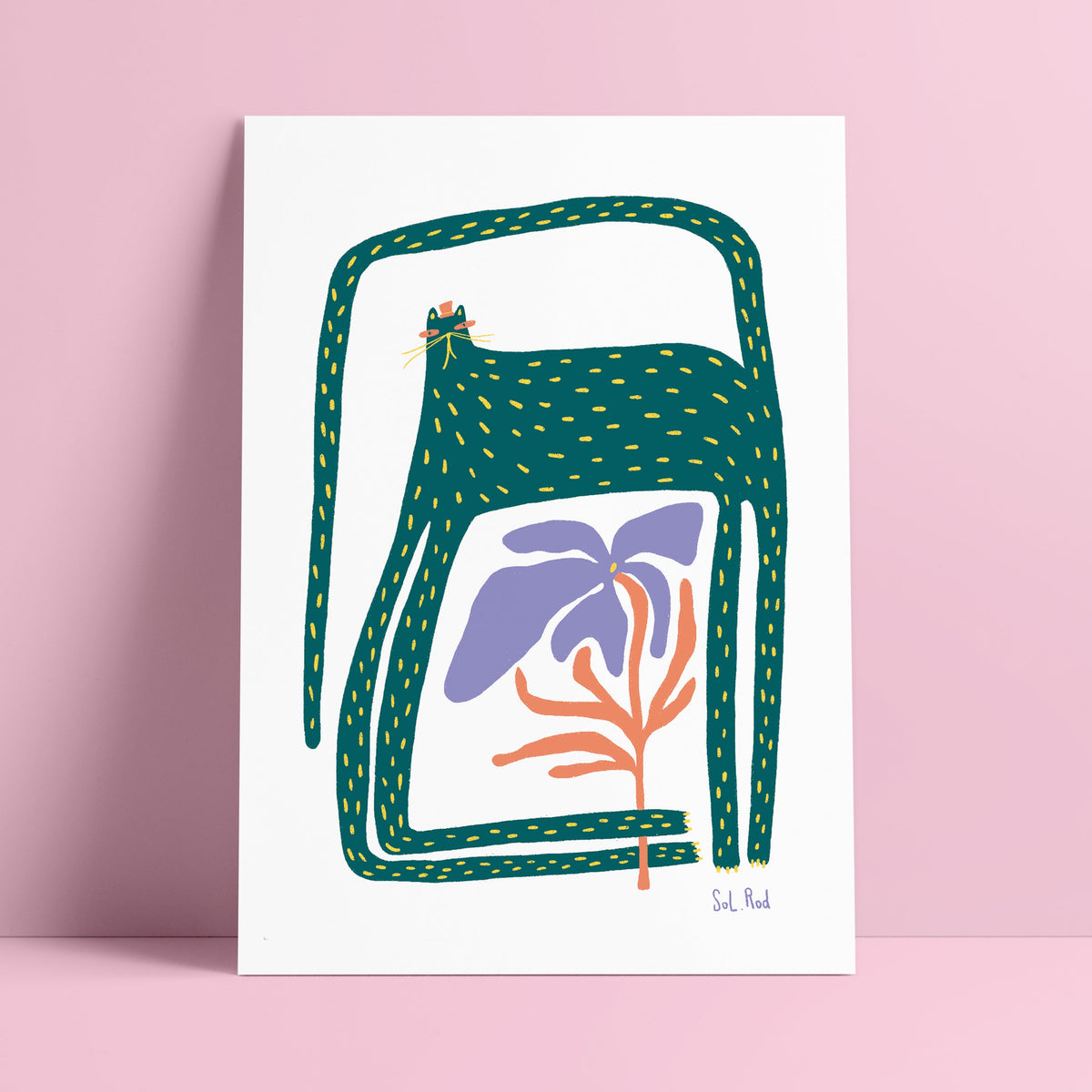 Print 27 "Gato verde"