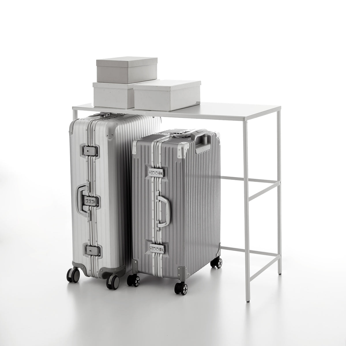 Expandable Suitcase Rack - Steel