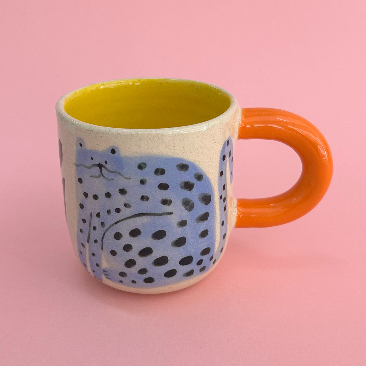 Taza gatos celestes