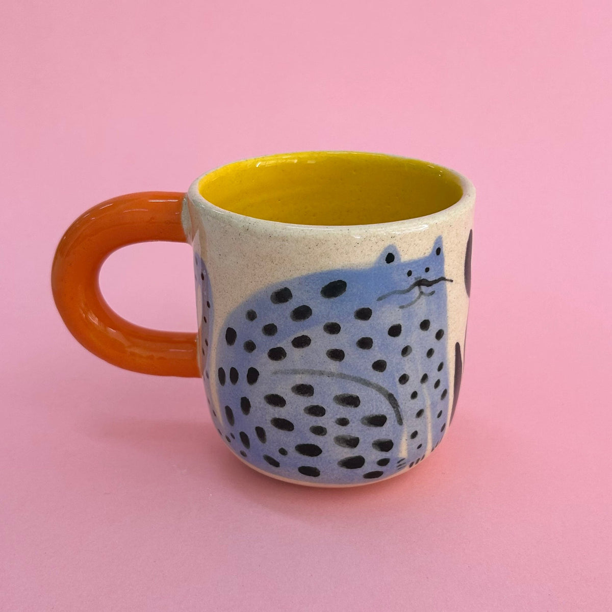 Taza gatos celestes