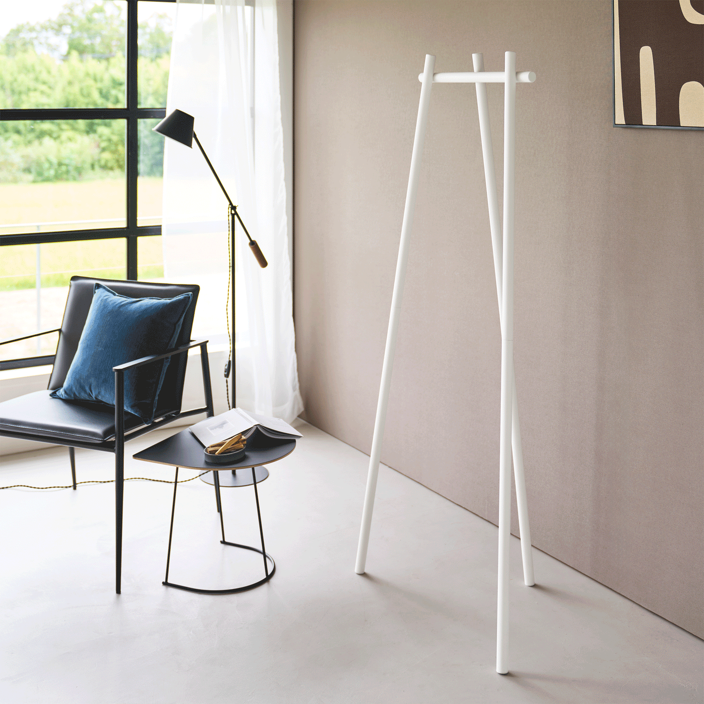 Tri-Post Coat Rack (60" H)  - Steel