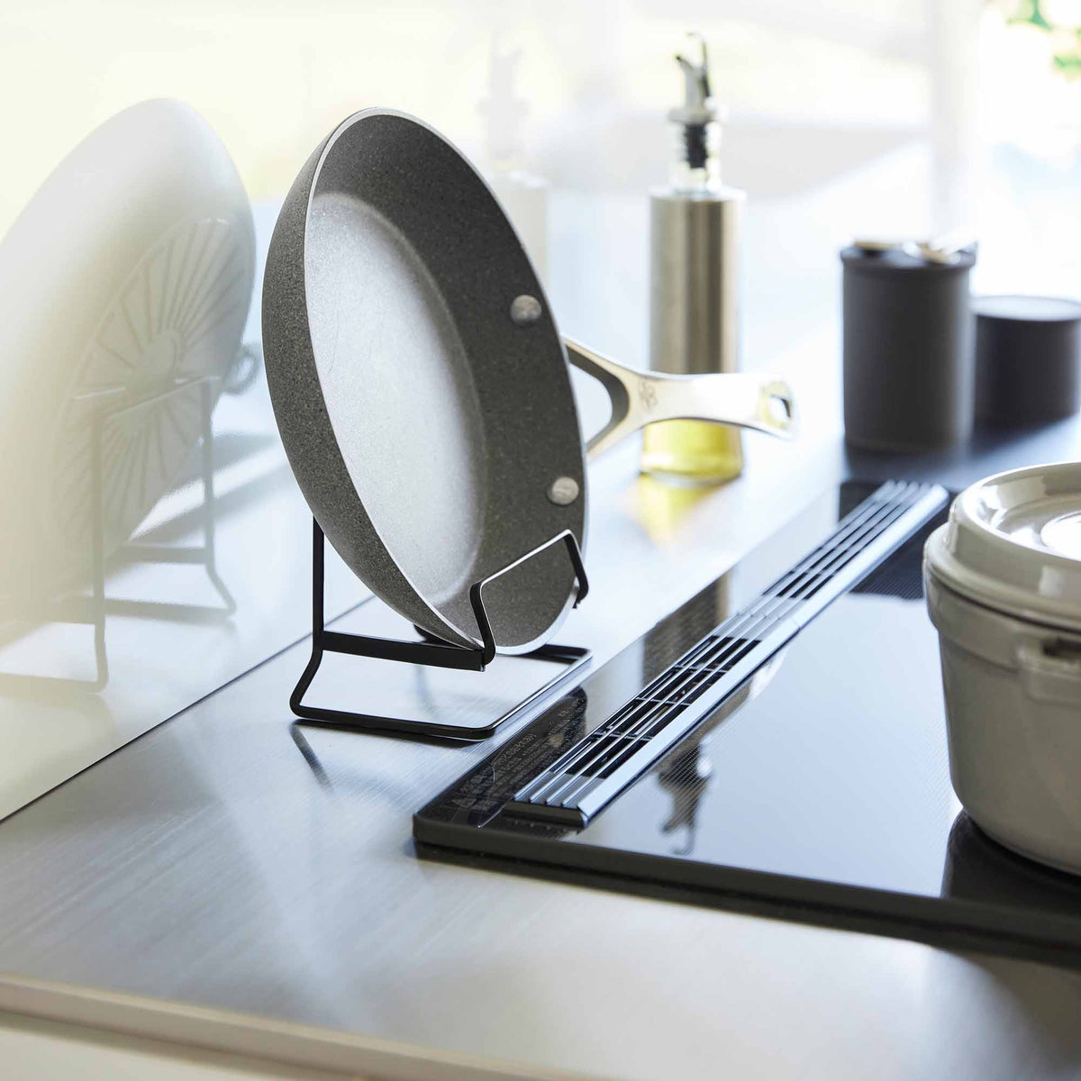 Frying Pan Stand - Steel