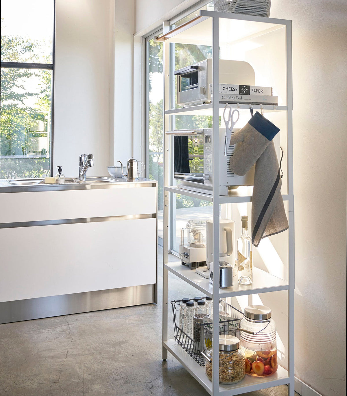 Storage Rack - 67-Inch (67" H)  - Steel