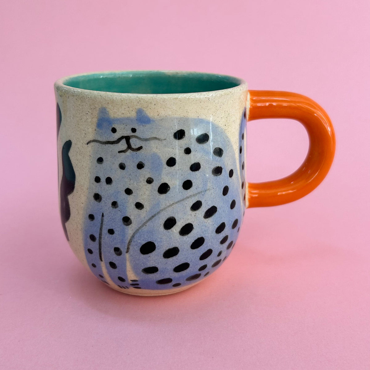 Taza gatos celestes