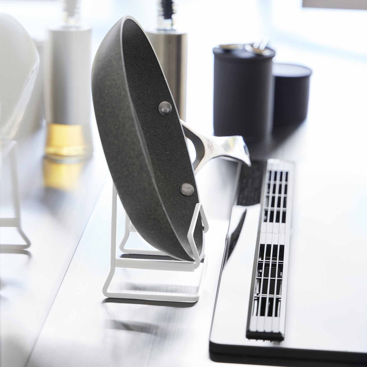 Frying Pan Stand - Steel