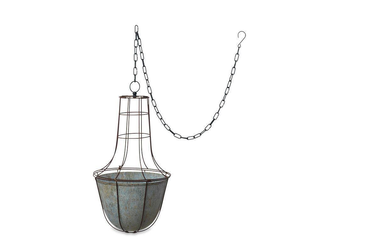 Nkuku Abari Caged Hanging Planter