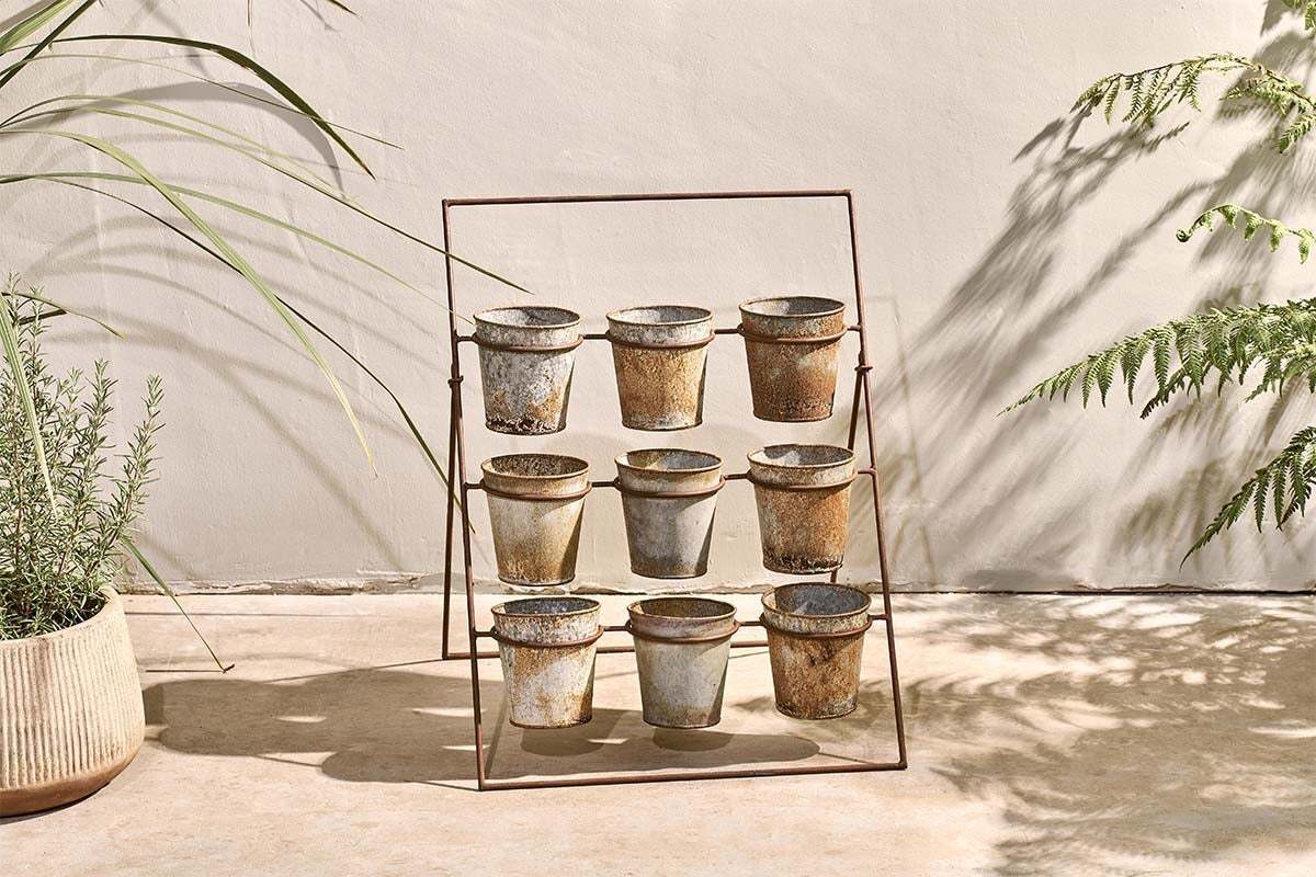 Nkuku Abari Planter Stand