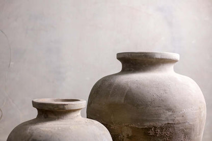 Nkuku Affiti Clay Tapered Pot – Large