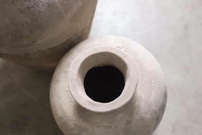 Nkuku Affiti Clay Tapered Pot – Large