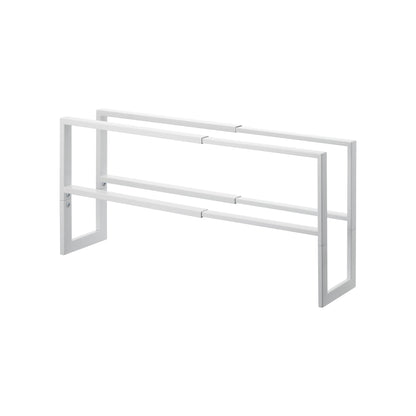Two-Tier Expandable Shoe Rack (11.8" H)  - Steel