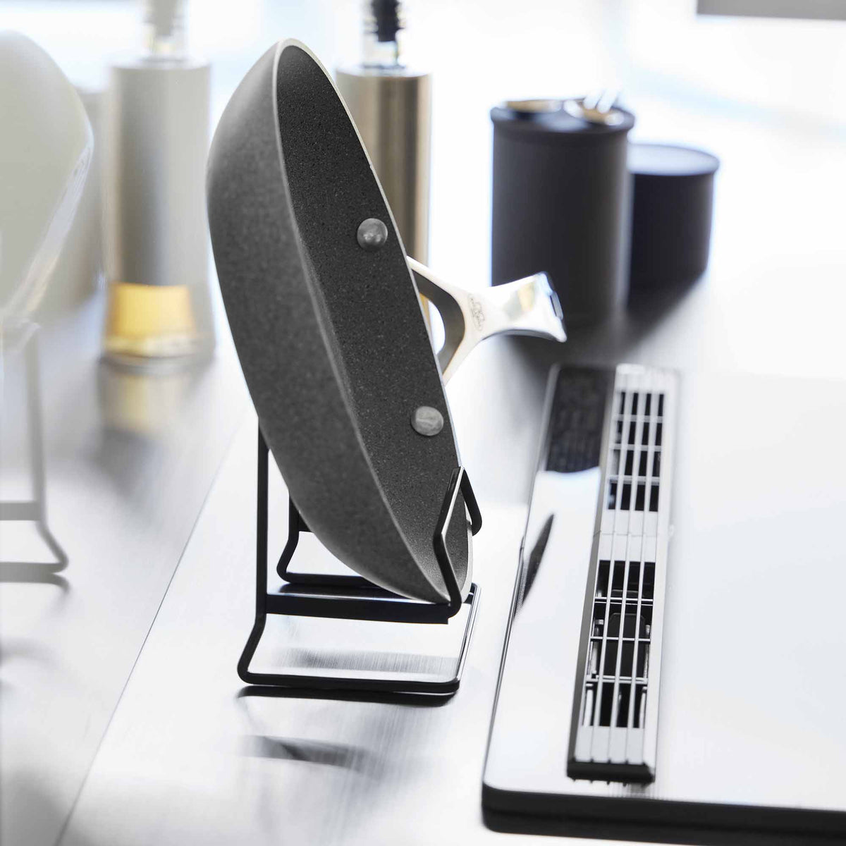 Frying Pan Stand - Steel