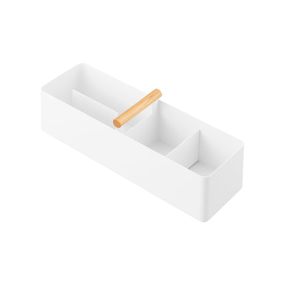 Slim Storage Box - Steel + Wood