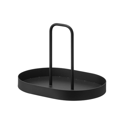 Vanity Tray with Handle - Steel