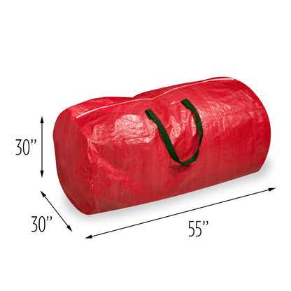 Red Large Holiday Tree Storage Bag (Up to 9 Feet)