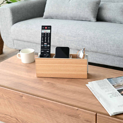 Desk Organizer - Steel + Wood