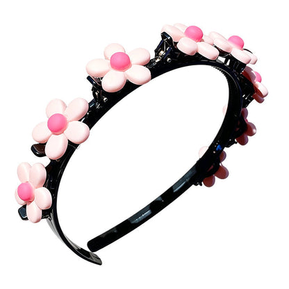 🎀No More Morning Battles Over Hair!-Cartoon Headband with Built-In Braid Clips for Girls | 13 Adorable Designs ✨