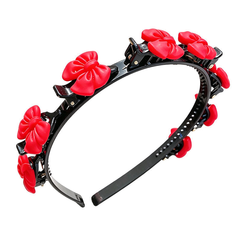 🎀No More Morning Battles Over Hair!-Cartoon Headband with Built-In Braid Clips for Girls | 13 Adorable Designs ✨