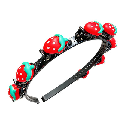 🎀No More Morning Battles Over Hair!-Cartoon Headband with Built-In Braid Clips for Girls | 13 Adorable Designs ✨