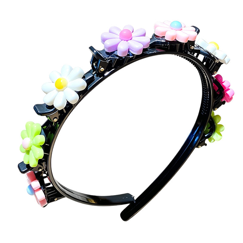 🎀No More Morning Battles Over Hair!-Cartoon Headband with Built-In Braid Clips for Girls | 13 Adorable Designs ✨