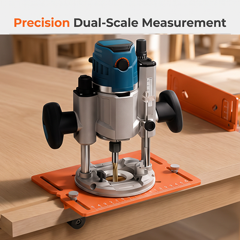 curveveramax.com Precision Wood Router Slotting Guide Bracket