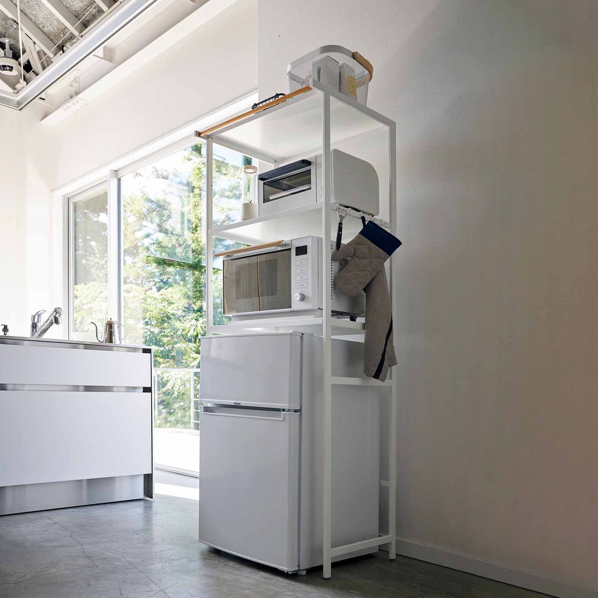 Storage Rack - 67-Inch (Fridge) (67" H)  - Steel