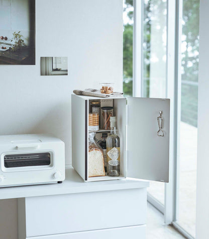 Bread Box - Vertical - Steel
