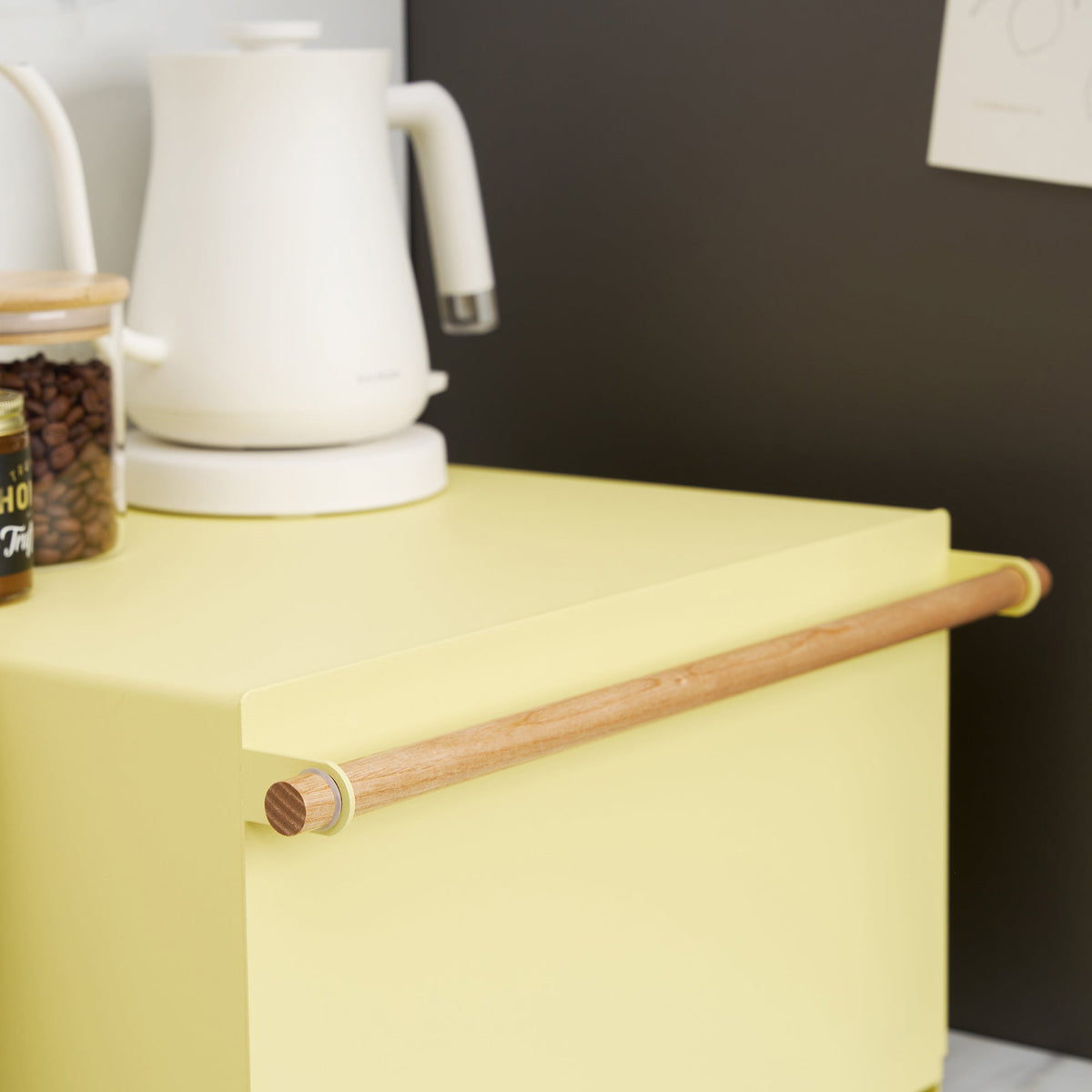 Bread Box - Steel + Wood