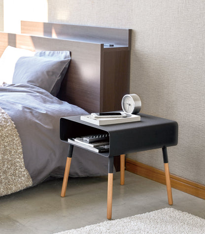 Storage Table - Short (14" H)  - Steel + Wood