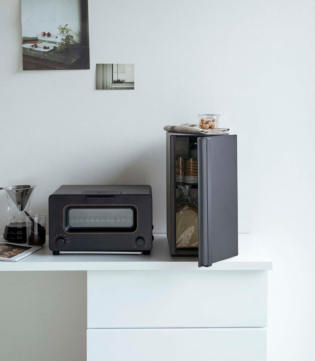 Bread Box - Vertical - Steel
