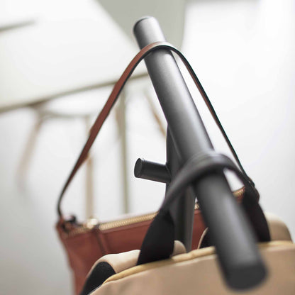 Backpack Stand With Cubby - Steel