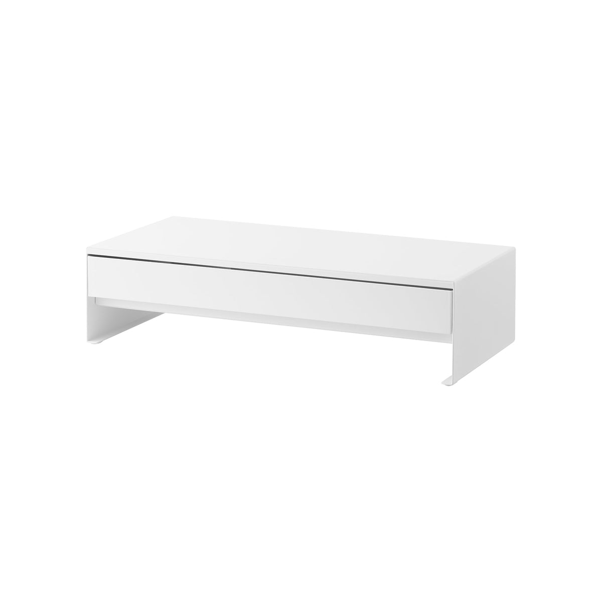Monitor Stand With Drawer - Steel