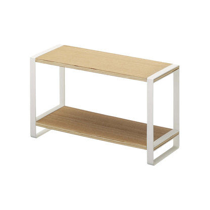 Two-Tier Riser - Steel + Wood