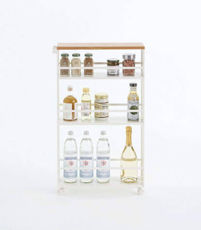 Slim Storage Cart (32" H)  - Steel